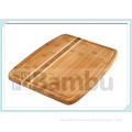 100% Pure Bamboo Bamboo Cutting Board with Juice Catching Groove